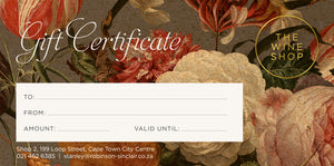 The Wine Shop Gift Certificate